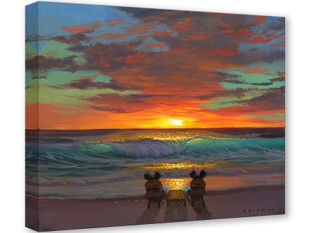 Sharing a Sunset  by Walfrido Garcia | Signed and Numbered Edition For Sale