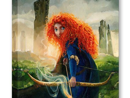 Brave Merida  by Jim Salvati | Signed and Numbered Edition Supply