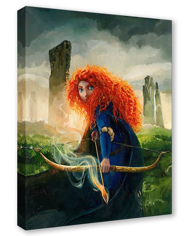 Brave Merida  by Jim Salvati | Signed and Numbered Edition Supply