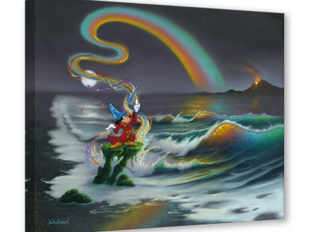 Mickey Colors the World  by Jim Warren | Signed and Numbered Edition on Sale