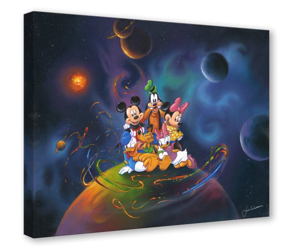 Disney World  by Jim Warren | Signed and Numbered Edition on Sale