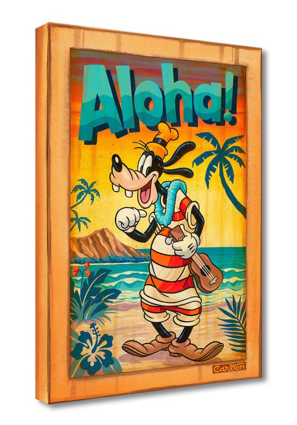 A Goofy Aloha  by Trevor Carlton | Signed and Numbered Edition Online Sale