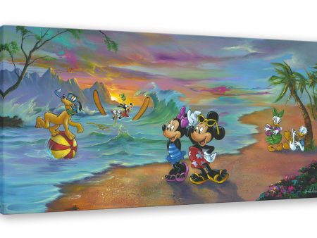 Mickey and the Gang’s Hawaiian Vacation  by Jim Warren | Signed and Numbered Edition Online now