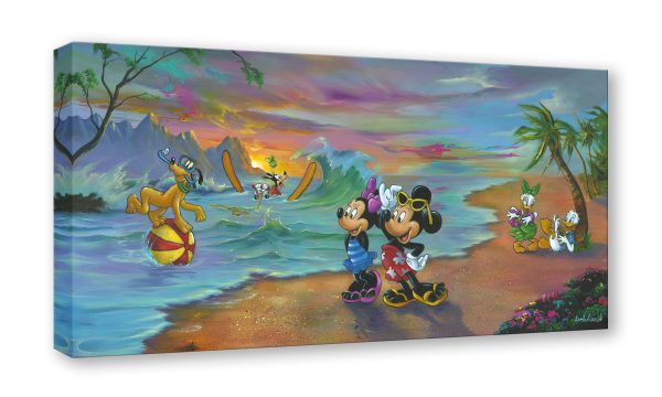 Mickey and the Gang’s Hawaiian Vacation  by Jim Warren | Signed and Numbered Edition Online now