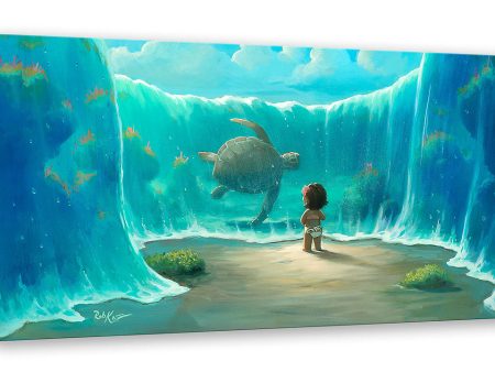 Moana’s New Friend  by Rob Kaz | Signed and Numbered Edition Supply