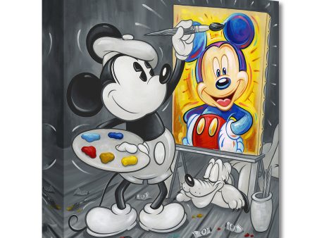 Mickey Paints Mickey  by Tim Rogerson Online Hot Sale