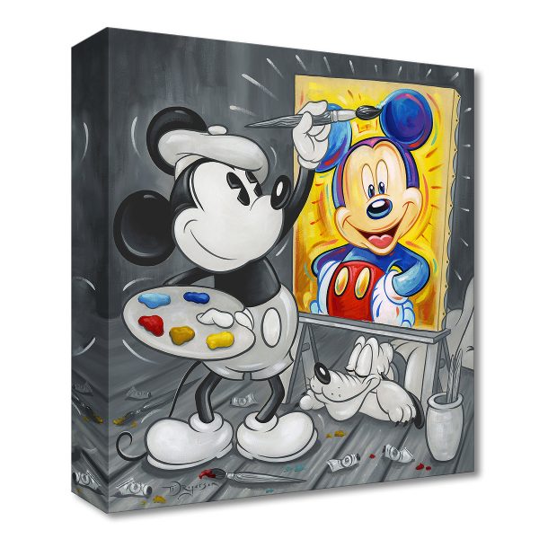 Mickey Paints Mickey  by Tim Rogerson Online Hot Sale