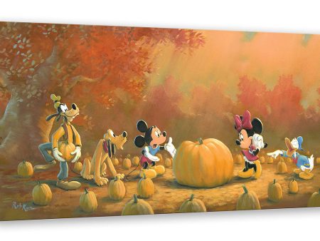 Picking the Perfect Pumpkin  by Rob Kaz | Signed and Numbered Edition Online Sale