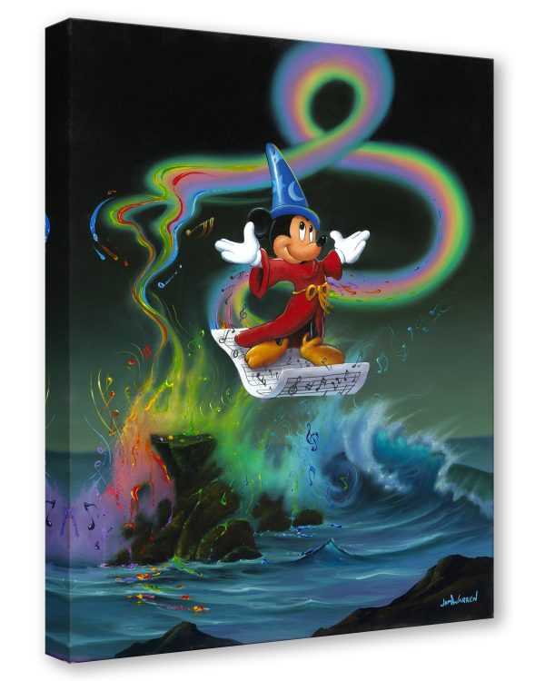 Mickey Making Magic  by Jim Warren | Signed and Numbered Edition Online