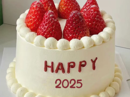 2025 New Year Chiffon Cake For Sale