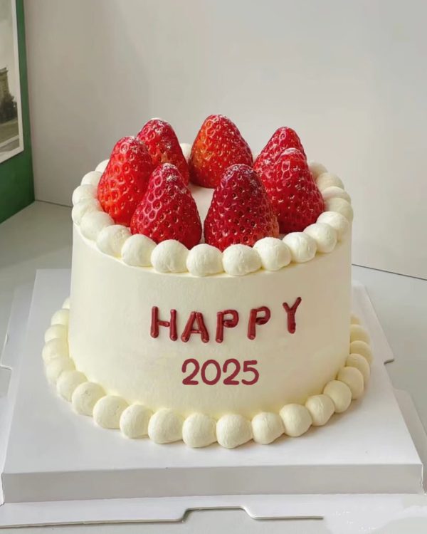 2025 New Year Chiffon Cake For Sale