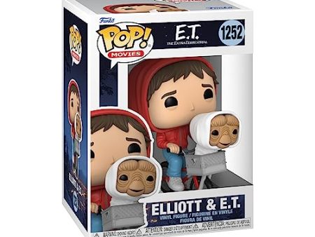 E.T.: ELLIOTT & E.T. #1252 - FUNKO POP! Hot on Sale