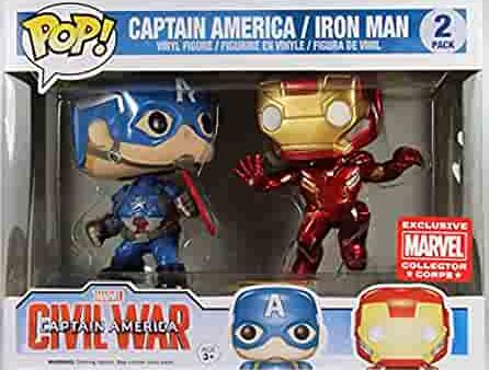 CAPTAIN AMERICA: CW: CAPTAIN AMERICA VS. - FUNKO POP!-EXCLUSIVE Sale