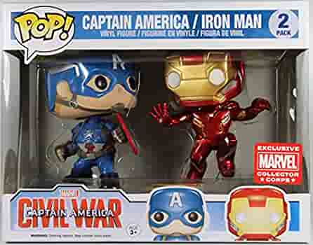 CAPTAIN AMERICA: CW: CAPTAIN AMERICA VS. - FUNKO POP!-EXCLUSIVE Sale