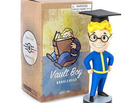 FALLOUT: VAULT BOY 101: INTELLIGENCE - BOBBLEHEAD-5 -SERIES 2 Online Sale