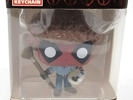 DEADPOOL: BOB ROSS DEADPOOL - POP! KEYCHAIN Hot on Sale