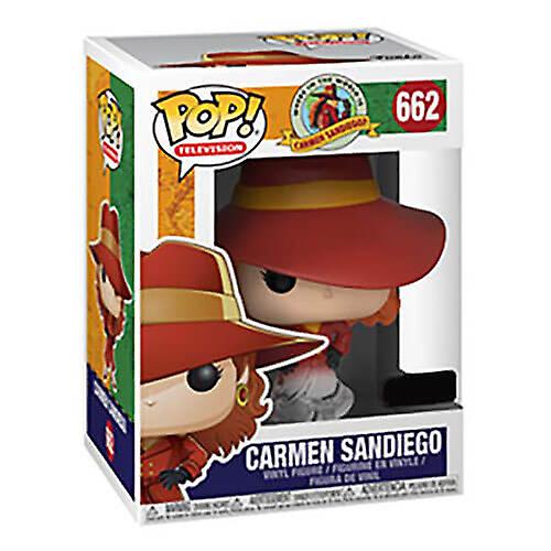 CARMEN SANDIEGO (DISAPPEARING) #662 - FUNKO POP!-EXCLUSIVE Sale