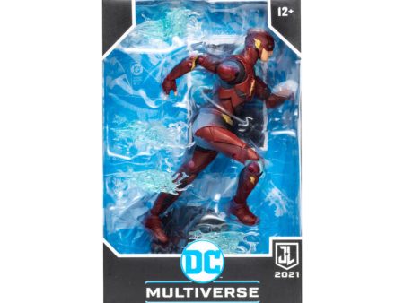 DC MULTIVERSE: FLASH(JUSTICE LEAGUE 21) - MCFARELANE - 1 MISSING SWOOSH Cheap