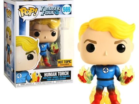 FANTASTIC FOUR: HUMAN TORCH #569 - FUNKO POP!-EXCLUSIVE For Cheap