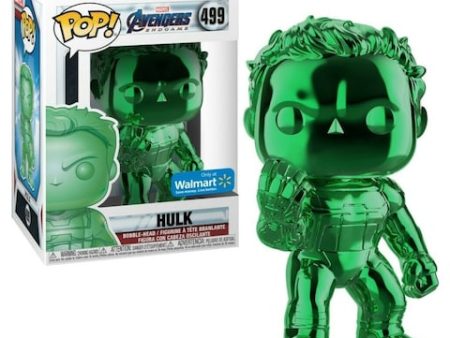 AVENGERS: ENDGAME: HULK #499 (GREEN CHRO - FUNKO POP!-EXCLUSIVE Hot on Sale