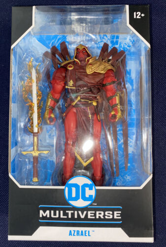 DC MULTIVERSE: AZRAEL - MCFARLANE-FIGURE (OPEN BOX) For Sale