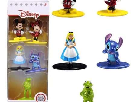 DISNEY: MICKEY MINNIE ALICE KERMIT STITCH - NANO METALFIGS-DIE-CAST METAL Online