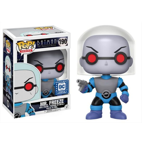 BATMAN: ANIMATED SERIES: MR. FREEZE #190 - FUNKO POP!-EXCLUSIVE-DAMAGED BOX For Sale