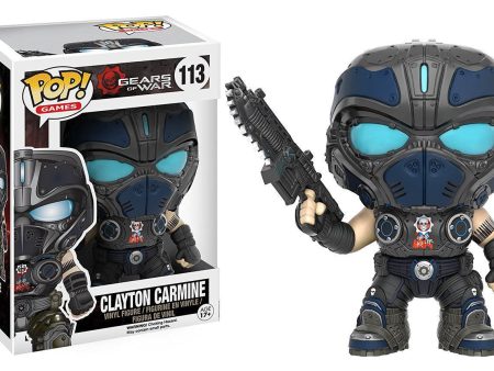 GEARS OF WAR: CLAYTON CARMINE #113 - FUNKO POP! For Sale