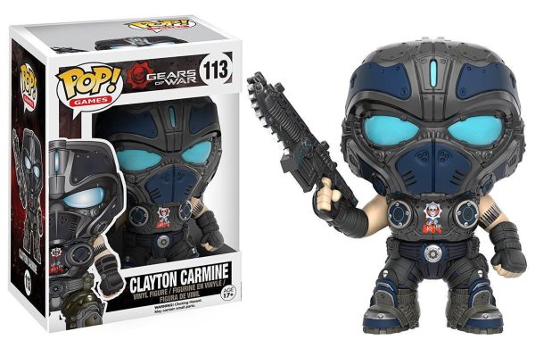 GEARS OF WAR: CLAYTON CARMINE #113 - FUNKO POP! For Sale