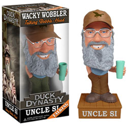 DUCK DYNASTY: UNCLE SI (BOBBLE-HEAD) - WACKY WOBBLER For Discount