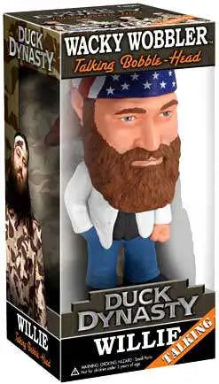 DUCK DYNASTY: WILLIE (BOBBLE-HEAD) - WACKY WOBBLER Supply