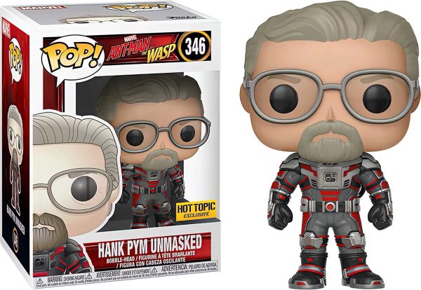 ANT-MAN & THE WASP: HANK PYM #346 - FUNKO POP!-UNMASKED Cheap