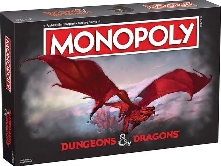 DUNGEONS & DRAGONS: MONOPOLY - BOARDGAME-2021 on Sale