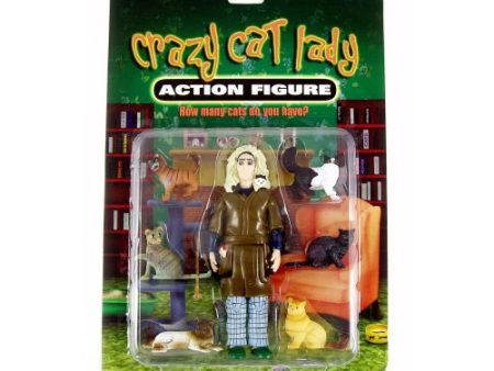 CRAZY CAT LADY ACTION FIGURE - ACCOUTERMENTS-2004 Supply