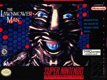 LAWNMOWER MAN  - SNES (W BOX & MANUAL) on Sale