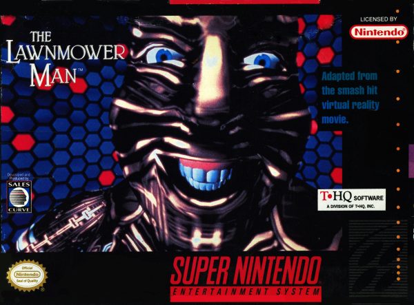 LAWNMOWER MAN  - SNES (W BOX & MANUAL) on Sale