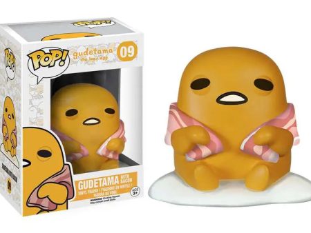 GUDETAMA THE LAZY EGG: GUDETAMA W BACON #09 - FUNKO POP!-EXCLUSIVE For Cheap