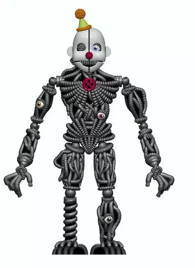 FIVE NIGHTS AT FREDDY S: ENNARD (WIRE CLOWN) - SERIES-5 -2017-BUILD A FIGURE-COMPLETE Online Hot Sale