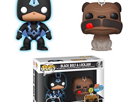 BLACK BOLT & LOCKJAW (2 PACK) - FUNKO POP!-2018 CON-GITD Sale