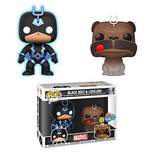 BLACK BOLT & LOCKJAW (2 PACK) - FUNKO POP!-2018 CON-GITD Sale