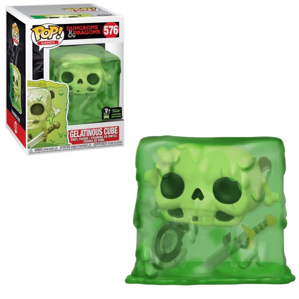 DUNGEONS & DRAGONS: GELATINOUS CUBE #576 - FUNKO POP!-LIMITED ED Cheap