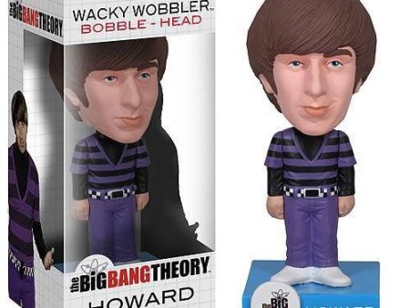 BIG BANG THEORY: HOWARD (BOBBLE-HEAD) - FUNKO-WACKY WOBBLER Hot on Sale