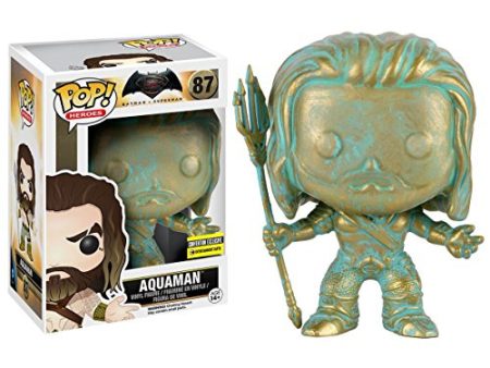 BATMAN V SUPERMAN: AQUAMAN (PATINA) #87 - FUNKO POP!-EXCLUSIVE For Discount