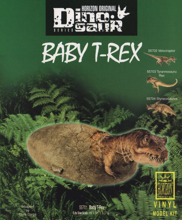 BABY T-REX (MODEL KIT) - HORIZON-#55701 - UNBUILT IN BOX Sale