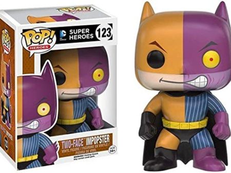 DC SUPERHEROES: TWO-FACE IMPOSTER #123 - FUNKO POP! Sale