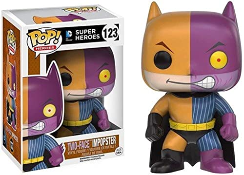 DC SUPERHEROES: TWO-FACE IMPOSTER #123 - FUNKO POP! Sale