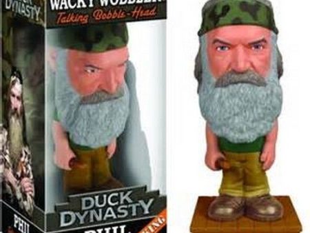 DUCK DYNASTY: PHIL (BOBBLE-HEAD) - WACKY WOBBLER Online Hot Sale