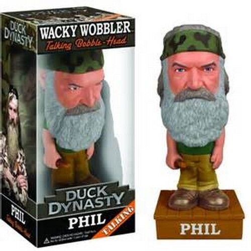 DUCK DYNASTY: PHIL (BOBBLE-HEAD) - WACKY WOBBLER Online Hot Sale