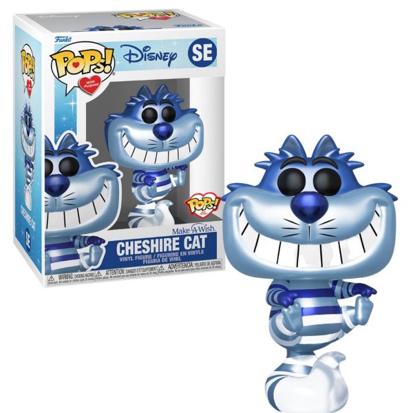 DISNEY: CHESHIRE CAT #SE (BLUE METALLIC) - FUNKO POP!-POPS! WITH PURPOSE For Discount