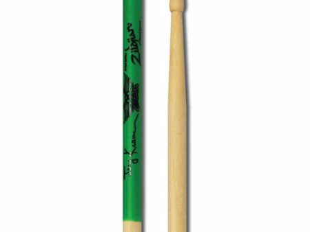 AEROSMITH: JERRY KRAMER (GREEN HANDLE) - ZILDJIAN-DRUM STICKS Online now